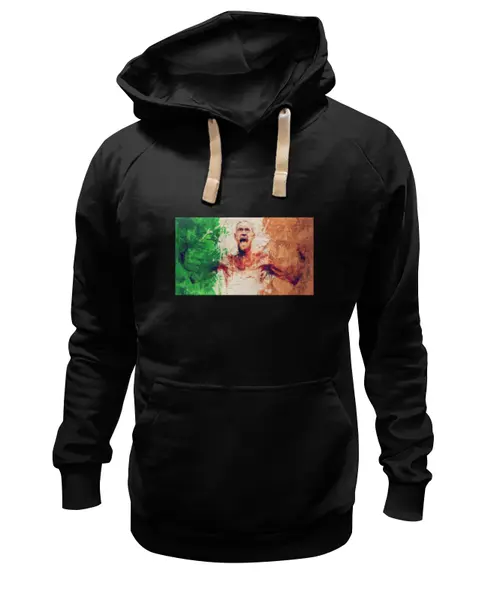 Заказать премиальную одежду в Москве. Толстовка Wearcraft Premium унисекс Conor McGregor (Конор) от creativemen - готовые дизайны и нанесение принтов.