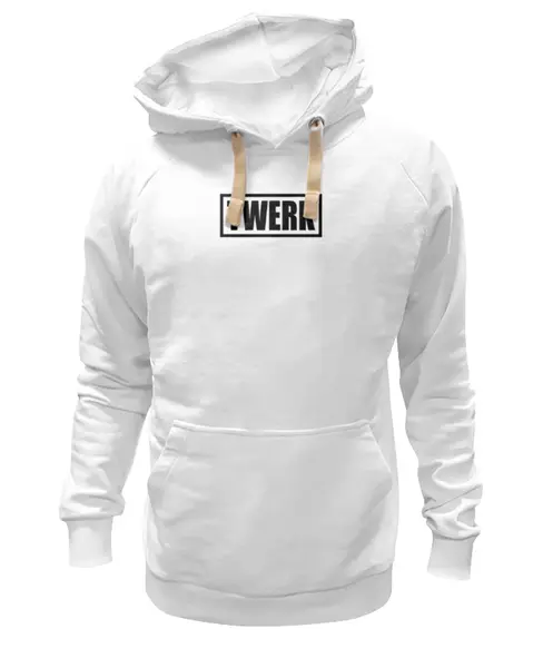 Заказать премиальную одежду в Москве. Толстовка Wearcraft Premium унисекс TWERK от sabirzanov2015@mail.ru - готовые дизайны и нанесение принтов.