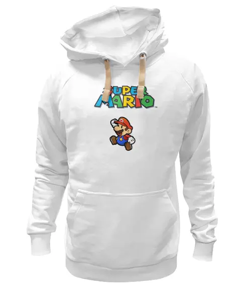 Заказать толстовку в Москве. Толстовка Wearcraft Premium унисекс Super Mario от elvis - готовые дизайны и нанесение принтов.