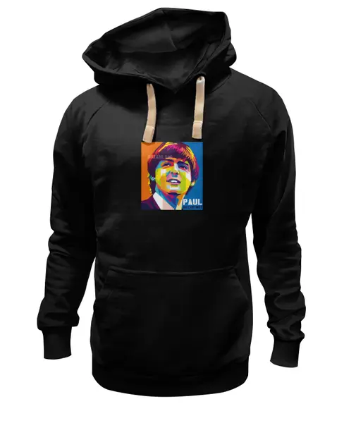Заказать премиальную одежду в Москве. Толстовка Wearcraft Premium унисекс Paul McCartney от Fedor - готовые дизайны и нанесение принтов.