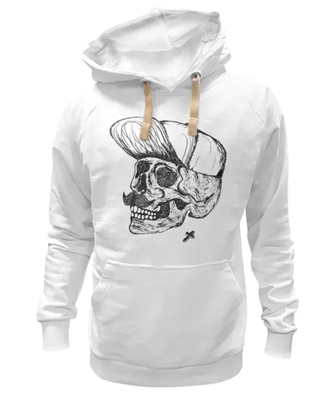 Заказать премиальную одежду в Москве. Толстовка Wearcraft Premium унисекс DEAD HIPSTER от sashabecker - готовые дизайны и нанесение принтов.