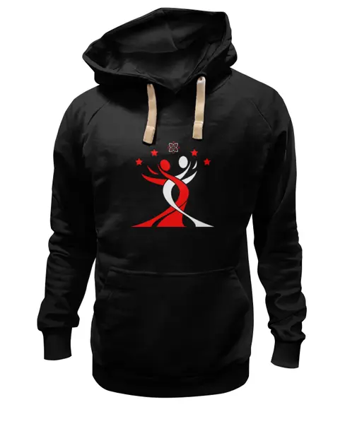 Заказать премиальную одежду в Москве. Толстовка Wearcraft Premium унисекс Symbol Black от Сергей Белозёров - готовые дизайны и нанесение принтов.