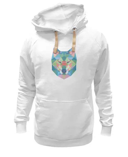 Заказать премиальную одежду в Москве. Толстовка Wearcraft Premium унисекс Волк (Wolf) от trugift - готовые дизайны и нанесение принтов.