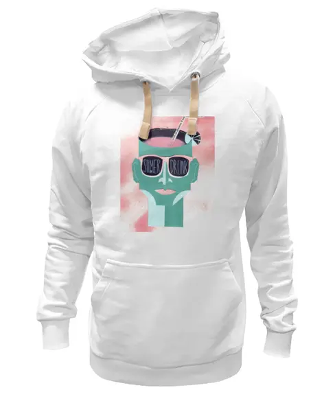 Заказать премиальную одежду в Москве. Толстовка Wearcraft Premium унисекс Summer Drunk от zlataziva - готовые дизайны и нанесение принтов.