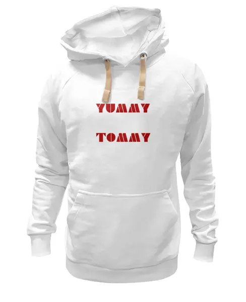 Заказать толстовку в Москве. Толстовка Wearcraft Premium унисекс Yummy Tommy Logo от yummy boy - готовые дизайны и нанесение принтов.