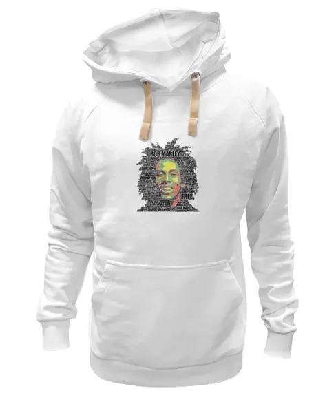 Заказать толстовку в Москве. Толстовка Wearcraft Premium унисекс Bob Marley от Fedor - готовые дизайны и нанесение принтов.