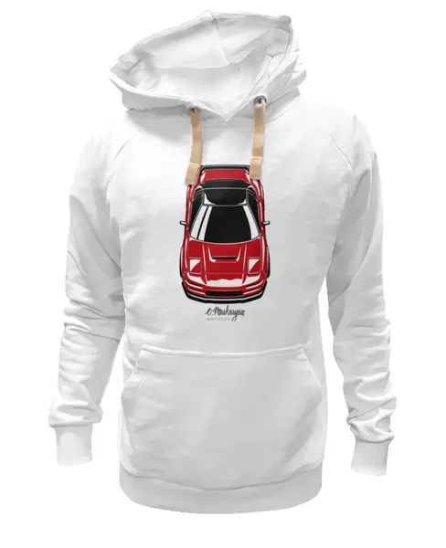 Заказать толстовку в Москве. Толстовка Wearcraft Premium унисекс Honda / Acura NSX от Oleg Markaryan - готовые дизайны и нанесение принтов.
