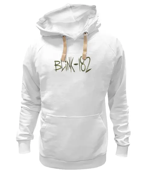 Заказать премиальную одежду в Москве. Толстовка Wearcraft Premium унисекс blink-182 yellow logo от slider - готовые дизайны и нанесение принтов.