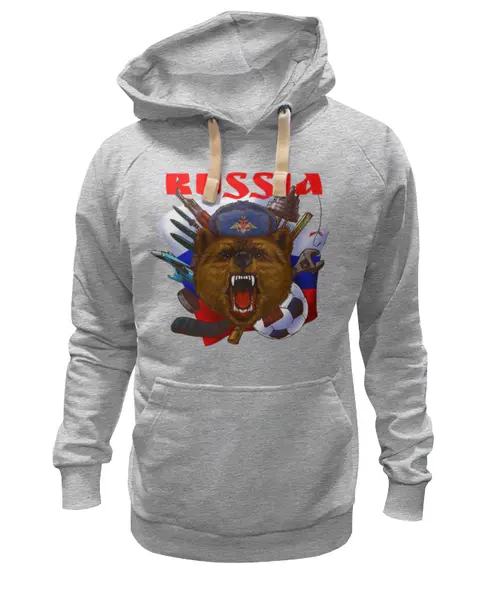 Заказать толстовку в Москве. Толстовка Wearcraft Premium унисекс Россия  от T-shirt print  - готовые дизайны и нанесение принтов.