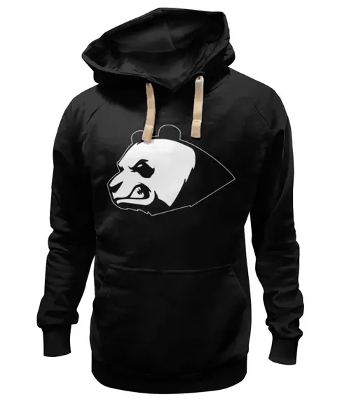 Заказать премиальную одежду в Москве. Толстовка Wearcraft Premium унисекс Ugly panda от Владислав Михайлин - готовые дизайны и нанесение принтов.