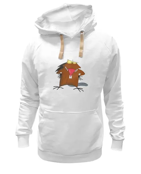 Заказать премиальную одежду в Москве. Толстовка Wearcraft Premium унисекс The Angry Beavers от Easy-store - готовые дизайны и нанесение принтов.