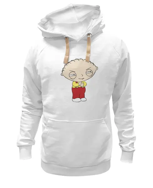 Заказать толстовку в Москве. Толстовка Wearcraft Premium унисекс Stewie Griffin от YellowCloverShop - готовые дизайны и нанесение принтов.