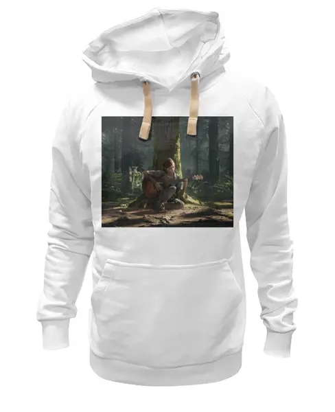 Заказать премиальную одежду в Москве. Толстовка Wearcraft Premium унисекс The last of us 2 от GeekFox  - готовые дизайны и нанесение принтов.