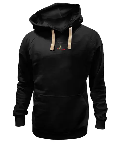 Заказать премиальную одежду в Москве. Толстовка Wearcraft Premium унисекс Дьявольский Пасхальный Кролик от jane_97 - готовые дизайны и нанесение принтов.