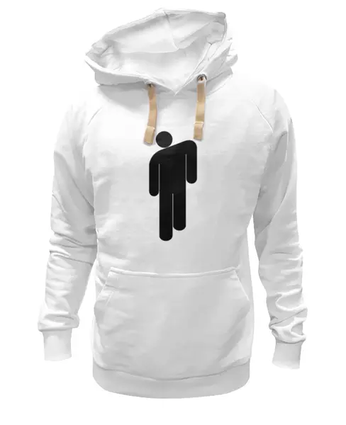 Заказать премиальную одежду в Москве. Толстовка Wearcraft Premium унисекс Billie Eilish от DESIGNER   - готовые дизайны и нанесение принтов.