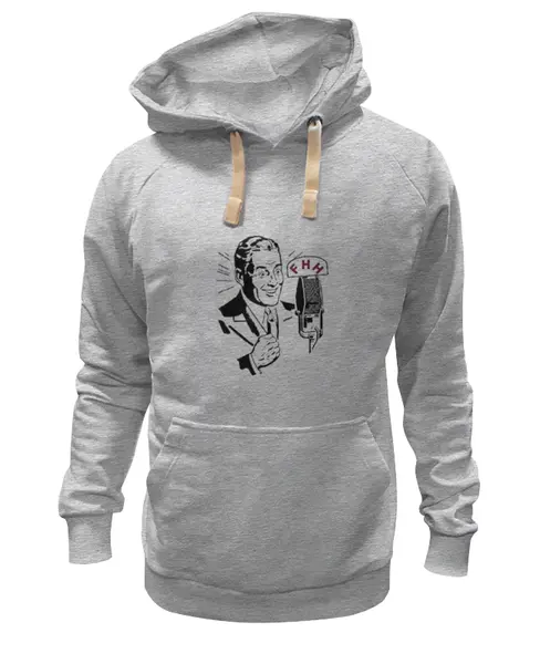 Заказать премиальную одежду в Москве. Толстовка Wearcraft Premium унисекс Радио от tito - готовые дизайны и нанесение принтов.