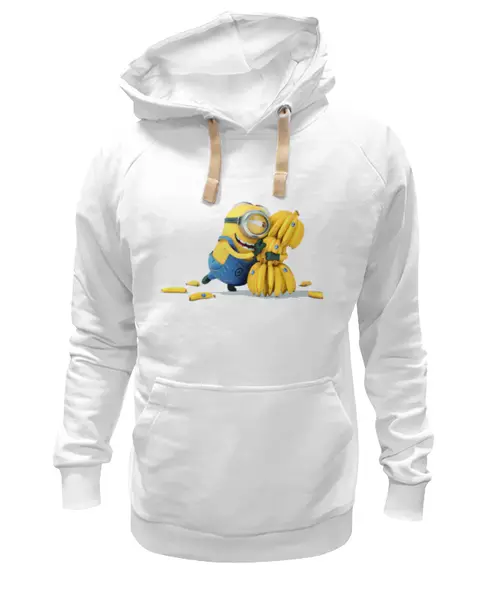 Заказать премиальную одежду в Москве. Толстовка Wearcraft Premium унисекс Banana Love от o.malysheva@me.com - готовые дизайны и нанесение принтов.