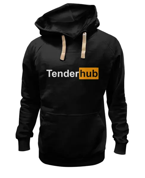 Заказать премиальную одежду в Москве. Толстовка Wearcraft Premium унисекс Tenderhub Hoodie от Vlad Vlad - готовые дизайны и нанесение принтов.