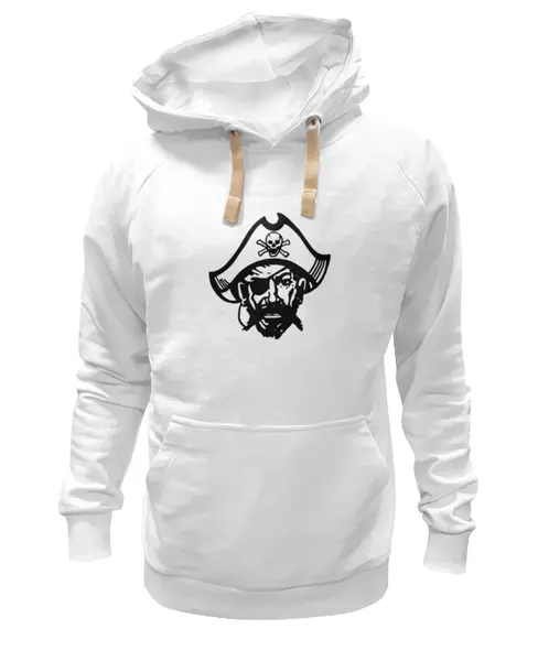 Заказать премиальную одежду в Москве. Толстовка Wearcraft Premium унисекс Пират от trend - готовые дизайны и нанесение принтов.