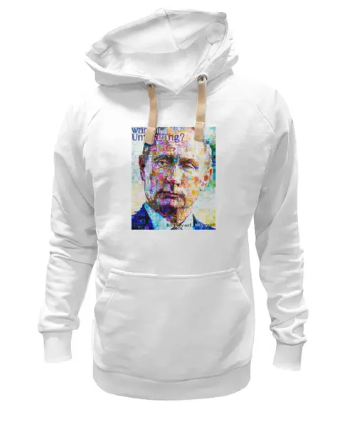 Заказать толстовку в Москве. Толстовка Wearcraft Premium унисекс Путин от Picasso - готовые дизайны и нанесение принтов.