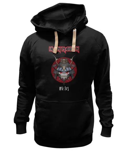 Заказать премиальную одежду в Москве. Толстовка Wearcraft Premium унисекс Iron Maiden от Leichenwagen - готовые дизайны и нанесение принтов.