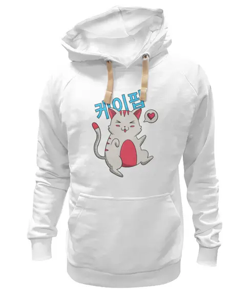 Заказать премиальную одежду в Москве. Толстовка Wearcraft Premium унисекс K-POP Cat от Павел Павел - готовые дизайны и нанесение принтов.
