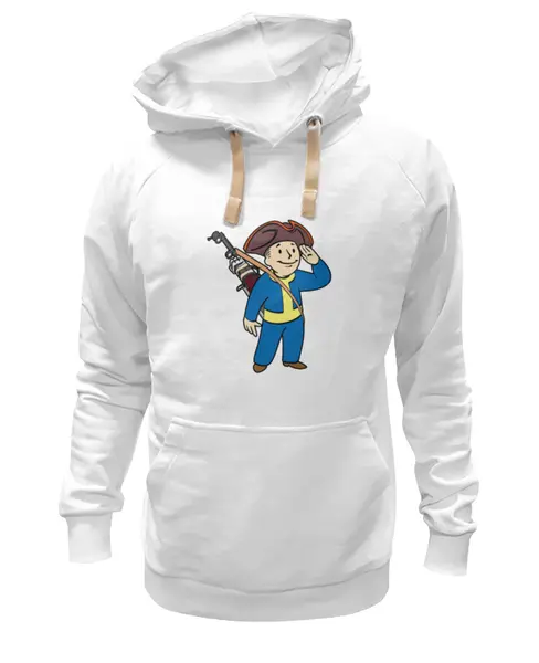 Заказать толстовку в Москве. Толстовка Wearcraft Premium унисекс Vault Boy от YellowCloverShop - готовые дизайны и нанесение принтов.