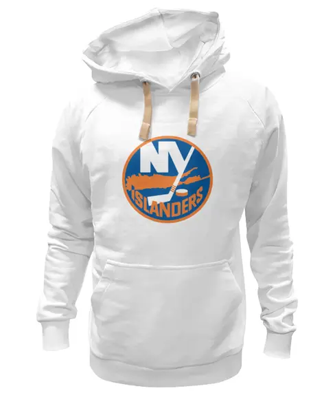 Заказать толстовку в Москве. Толстовка Wearcraft Premium унисекс New York Islanders от BURNSHIRTS - готовые дизайны и нанесение принтов.