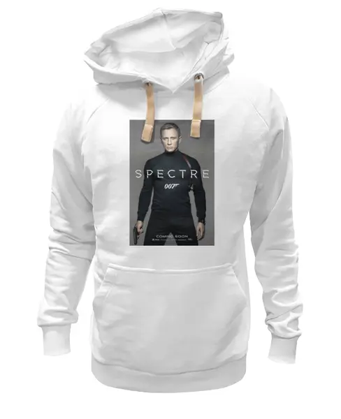 Заказать премиальную одежду в Москве. Толстовка Wearcraft Premium унисекс Bond 007 / Spectre от KinoArt - готовые дизайны и нанесение принтов.