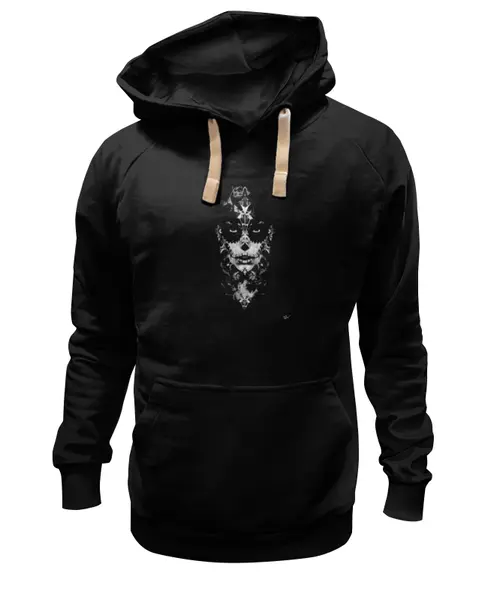 Заказать премиальную одежду в Москве. Толстовка Wearcraft Premium унисекс Хэллоуин. Маска Смерти 2 от Виктор Гришин - готовые дизайны и нанесение принтов.