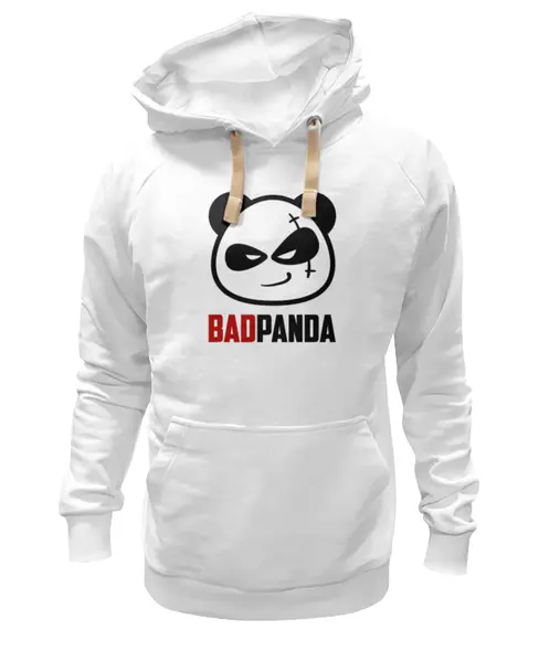 Заказать толстовку в Москве. Толстовка Wearcraft Premium унисекс Bad Panda от Leichenwagen - готовые дизайны и нанесение принтов.