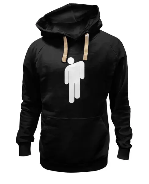 Заказать премиальную одежду в Москве. Толстовка Wearcraft Premium унисекс Billie Eilish от DESIGNER   - готовые дизайны и нанесение принтов.