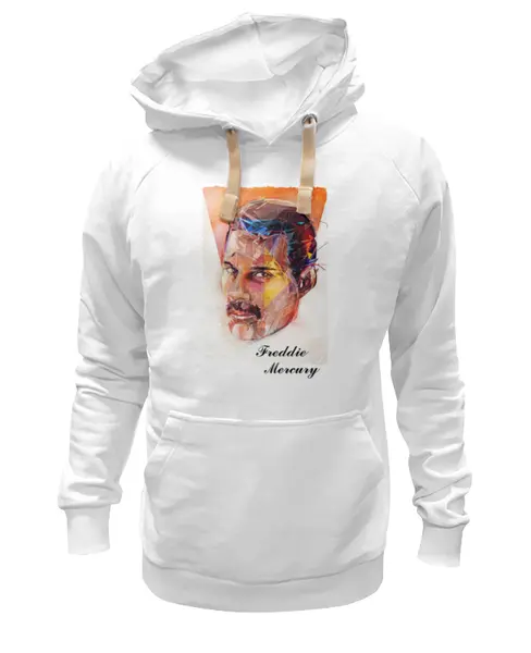 Заказать толстовку в Москве. Толстовка Wearcraft Premium унисекс Freddie Mercury - Queen от Leichenwagen - готовые дизайны и нанесение принтов.