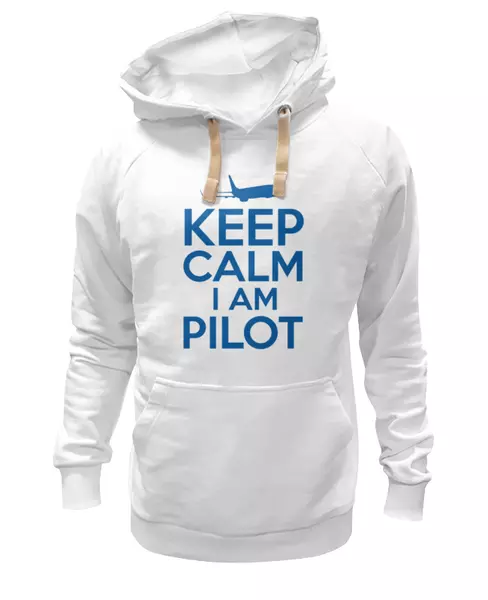 Заказать премиальную одежду в Москве. Толстовка Wearcraft Premium унисекс KEEP CALM I'm a pilot - Boeing 737 от SkyWay Aviation Clothing RUS  - готовые дизайны и нанесение принтов.