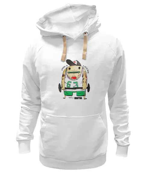 Заказать премиальную одежду в Москве. Толстовка Wearcraft Premium унисекс brutus от торгаш - готовые дизайны и нанесение принтов.
