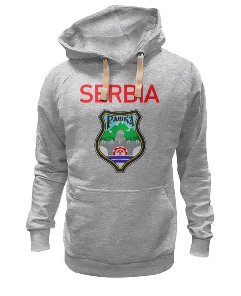 Заказать премиальную одежду в Москве. Толстовка Wearcraft Premium унисекс Рашка от Leichenwagen - готовые дизайны и нанесение принтов.