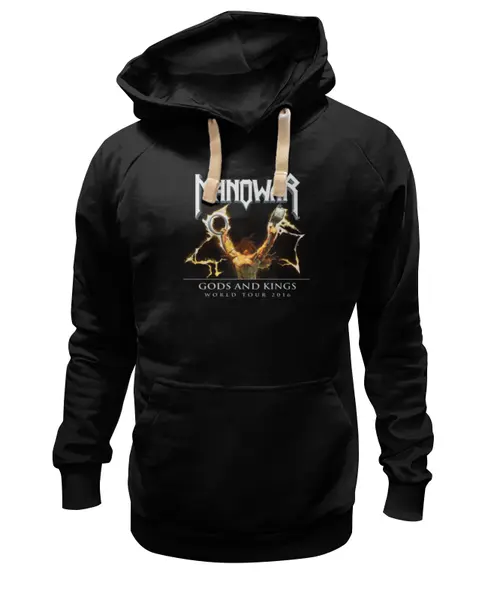 Заказать премиальную одежду в Москве. Толстовка Wearcraft Premium унисекс Manowar Band от Leichenwagen - готовые дизайны и нанесение принтов.