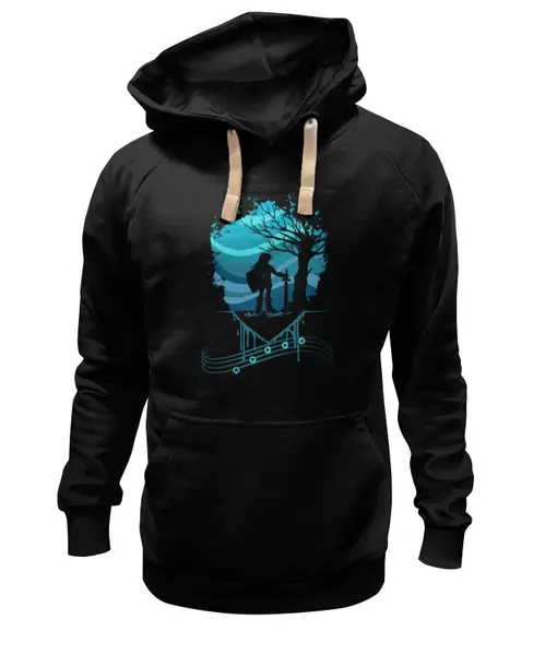 Заказать премиальную одежду в Москве. Толстовка Wearcraft Premium унисекс Zelda от printik - готовые дизайны и нанесение принтов.