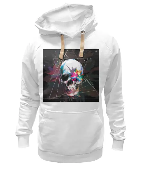 Заказать премиальную одежду в Москве. Толстовка Wearcraft Premium унисекс Skull - 18 от Vladec11 - готовые дизайны и нанесение принтов.