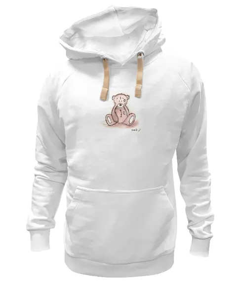 Заказать премиальную одежду в Москве. Толстовка Wearcraft Premium унисекс Медвежонок от Мишкин парк - готовые дизайны и нанесение принтов.