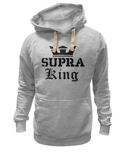 Заказать толстовку в Москве. Толстовка Wearcraft Premium унисекс Supra King от TheAndarz  - готовые дизайны и нанесение принтов.