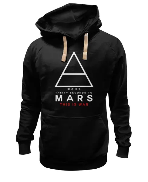 Заказать премиальную одежду в Москве. Толстовка Wearcraft Premium унисекс 30 Seconds to Mars от geekbox - готовые дизайны и нанесение принтов.
