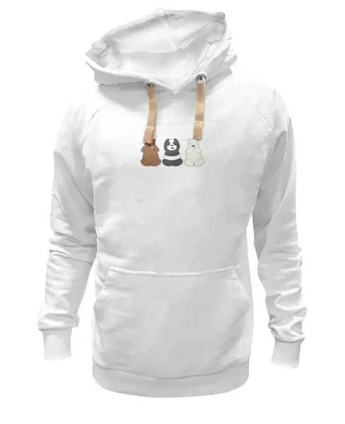 Заказать премиальную одежду в Москве. Толстовка Wearcraft Premium унисекс Медведи и Панда от trugift - готовые дизайны и нанесение принтов.