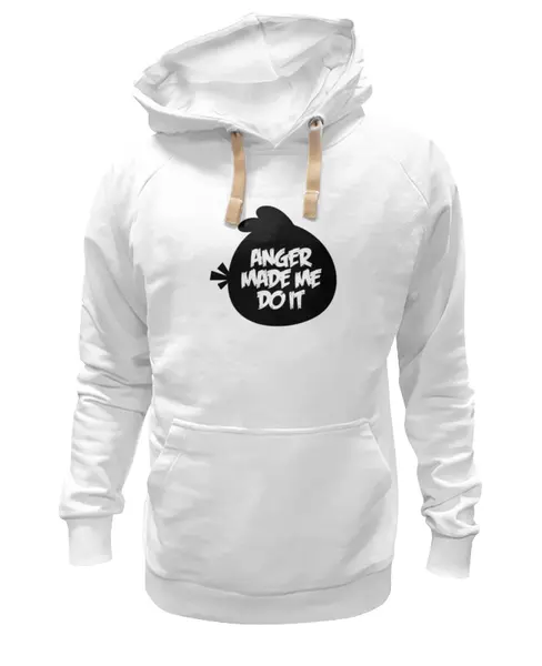 Заказать премиальную одежду в Москве. Толстовка Wearcraft Premium унисекс Angry Bird от trugift - готовые дизайны и нанесение принтов.