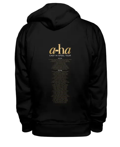 Заказать премиальную одежду в Москве. Толстовка Wearcraft Premium унисекс a-ha / Cast In Steel Tour от OEX design - готовые дизайны и нанесение принтов.