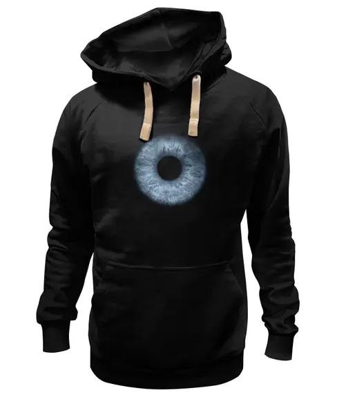 Заказать премиальную одежду в Москве. Толстовка Wearcraft Premium унисекс Blue eye от Виктор Аксёнов - готовые дизайны и нанесение принтов.
