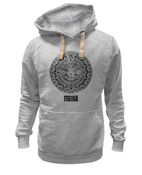 Заказать премиальную одежду в Москве. Толстовка Wearcraft Premium унисекс Maya Calendar от balden - готовые дизайны и нанесение принтов.