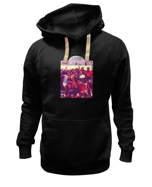 Заказать премиальную одежду в Москве. Толстовка Wearcraft Premium унисекс Disco casuals от торгаш - готовые дизайны и нанесение принтов.