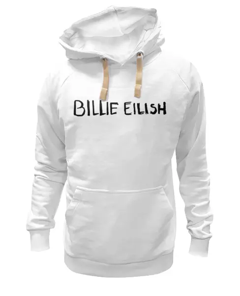 Заказать премиальную одежду в Москве. Толстовка Wearcraft Premium унисекс Billie Eilish от DESIGNER   - готовые дизайны и нанесение принтов.