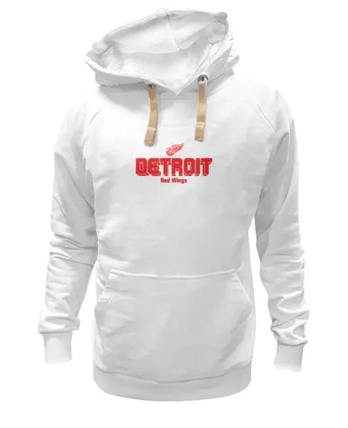 Заказать толстовку в Москве. Толстовка Wearcraft Premium унисекс Detroit Red Wings от kspsshop - готовые дизайны и нанесение принтов.